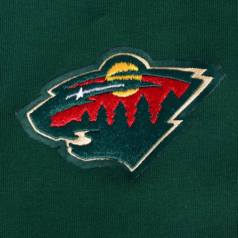NHL MINNESOTA WILD CLASSIC WOMEN'S COTTON BIKE SHORT (FOREST GREEN) - Image 6