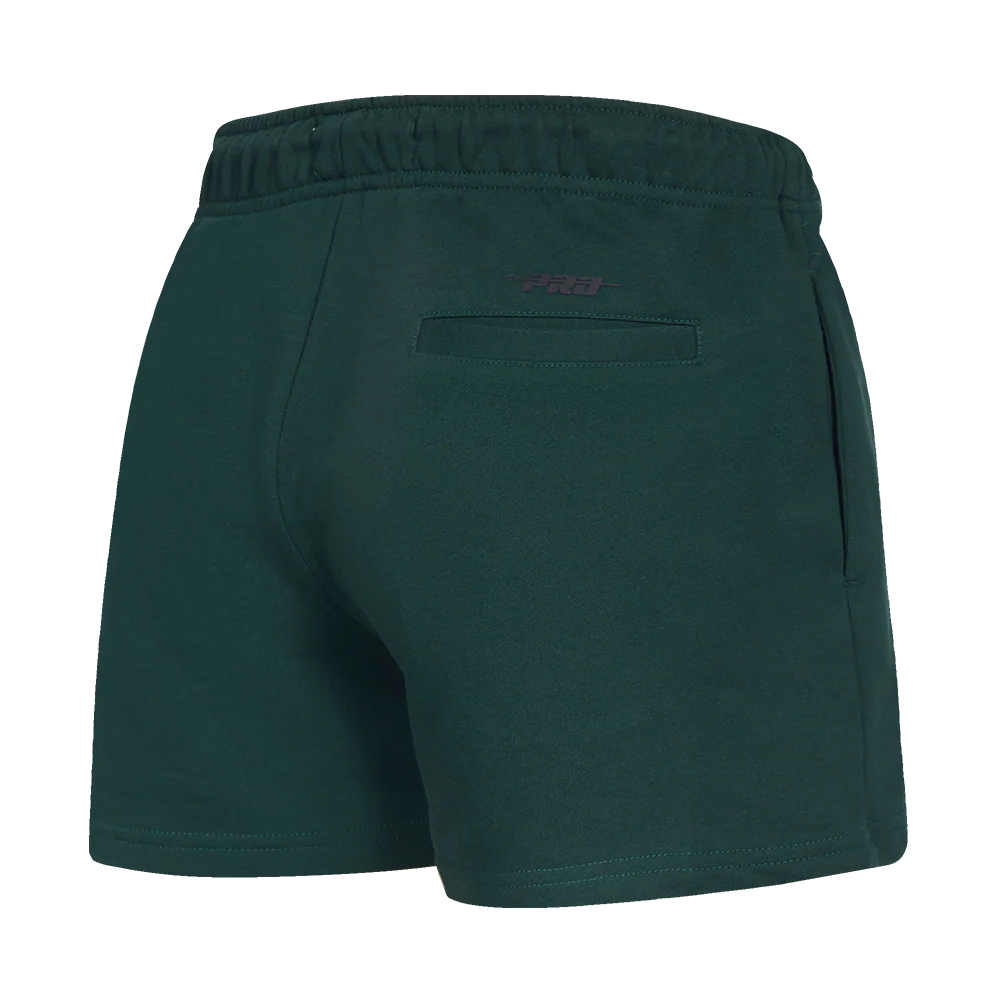 NHL MINNESOTA WILD CLASSIC WOMEN'S FLEECE SHORT (FOREST GREEN) - Image 3