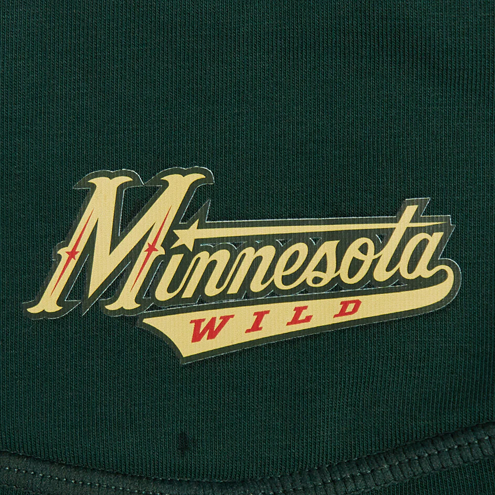 NHL MINNESOTA WILD CLASSIC WOMEN'S HIGH WAIST JERSEY LEGGING (FOREST GREEN) - Image 6