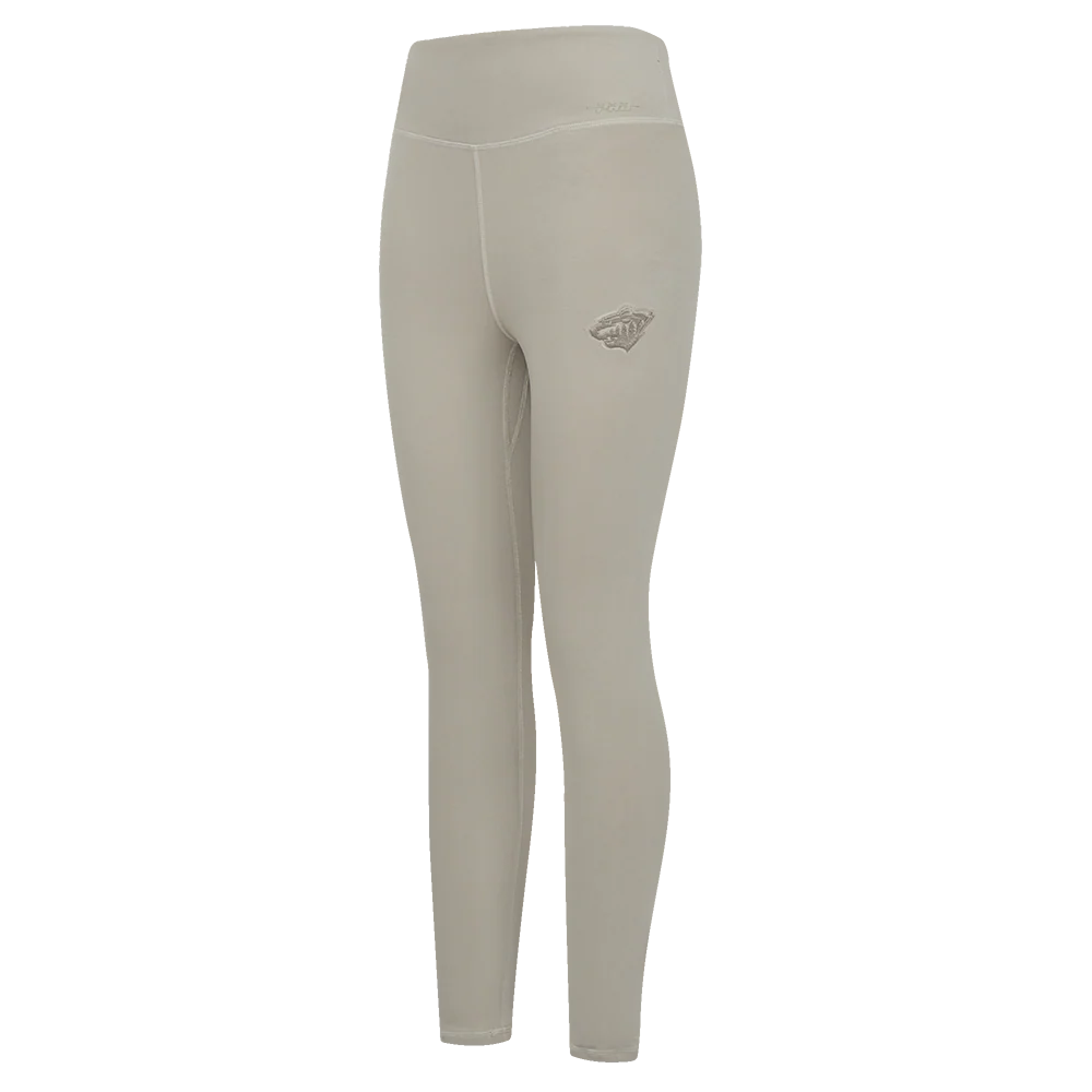 NHL MINNESOTA WILD NEUTRAL WOMEN'S JERSEY LEGGING (TAUPE)