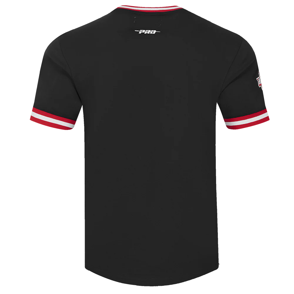 NHL NEW JERSEY DEVILS CLASSIC CHENILLE MEN'S JERSEY (BLACK/RED) - Image 3