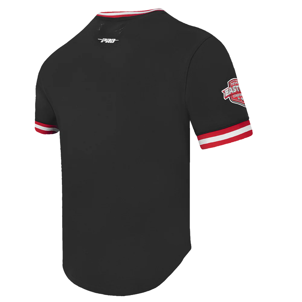 NHL NEW JERSEY DEVILS CLASSIC CHENILLE MEN'S JERSEY (BLACK/RED) - Image 4