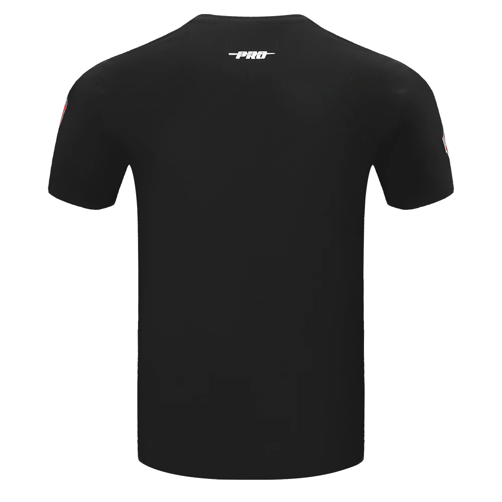 NHL NEW JERSEY DEVILS CLASSIC CHENILLE MEN'S TEE (BLACK) - Image 5