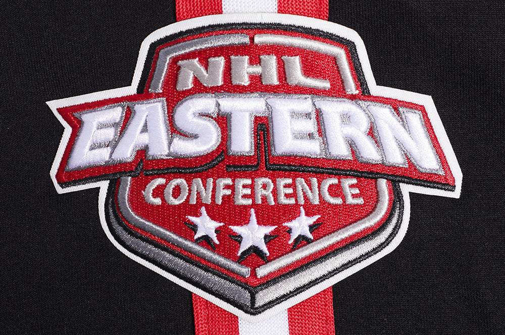 NHL NEW JERSEY DEVILS CLASSIC CHENILLE MEN'S DK SHORT (BLACK/RED) - Image 8