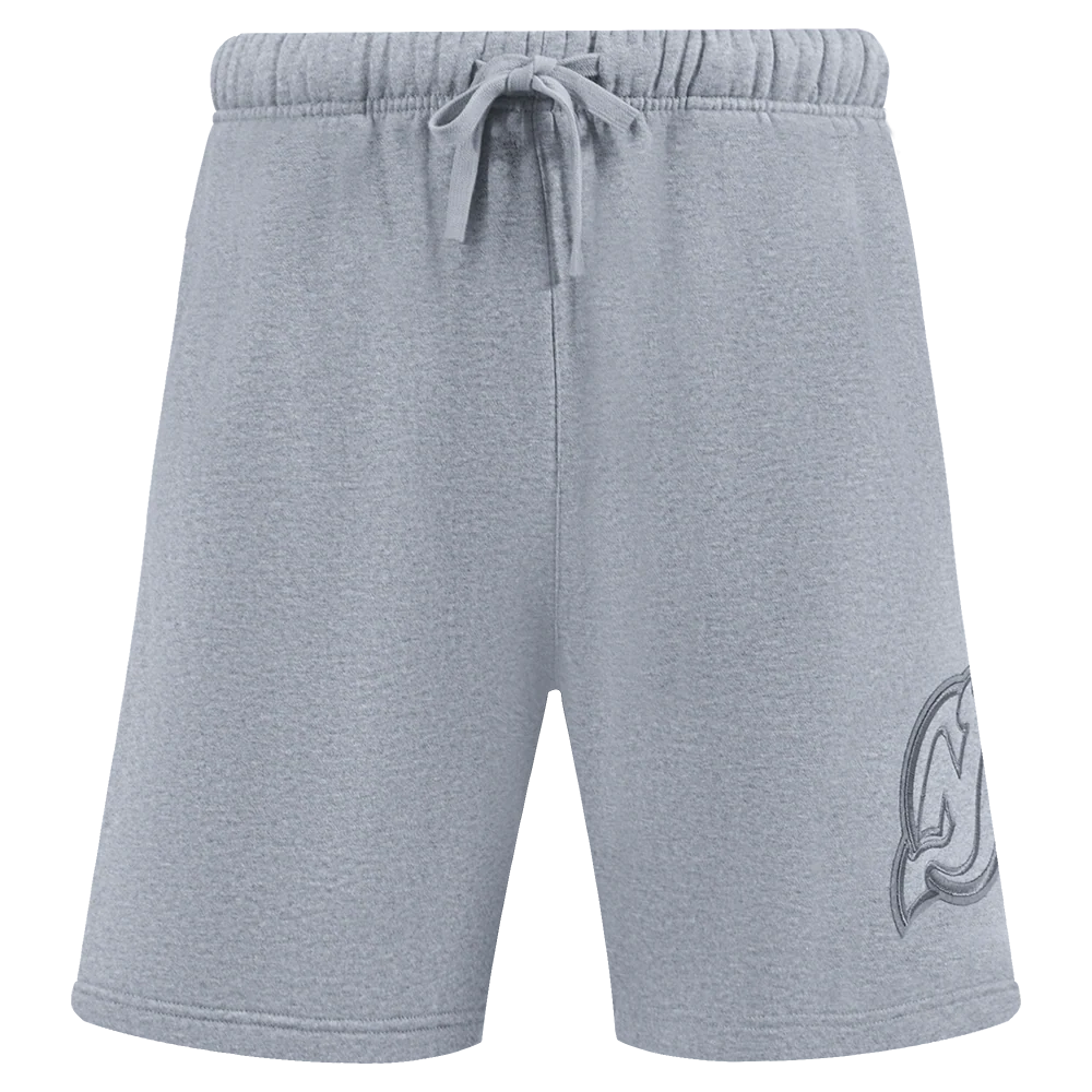 NHL NEW JERSEY DEVILS NEUTRAL MEN'S SHORT (DARK HEATHER GRAY) - Image 2