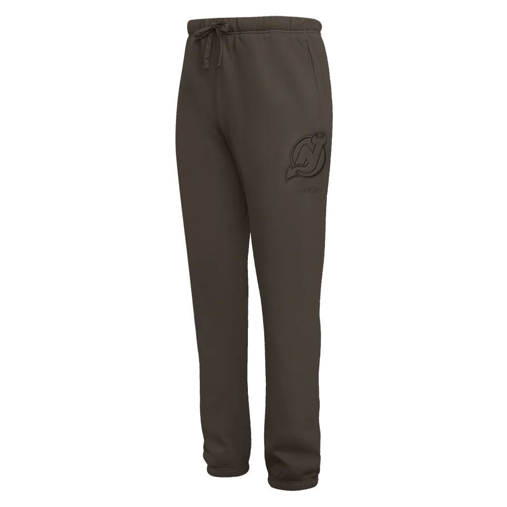NHL NEW JERSEY DEVILS NEUTRAL MEN'S SWEATPANT (DARK TAUPE)