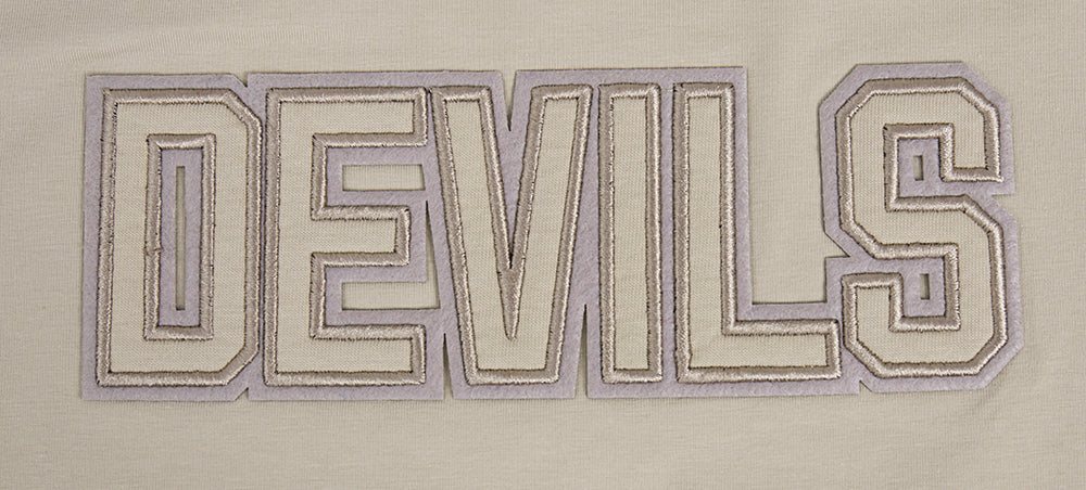 NHL NEW JERSEY DEVILS NEUTRAL WOMEN'S BOXY TEE (TAUPE) - Image 6