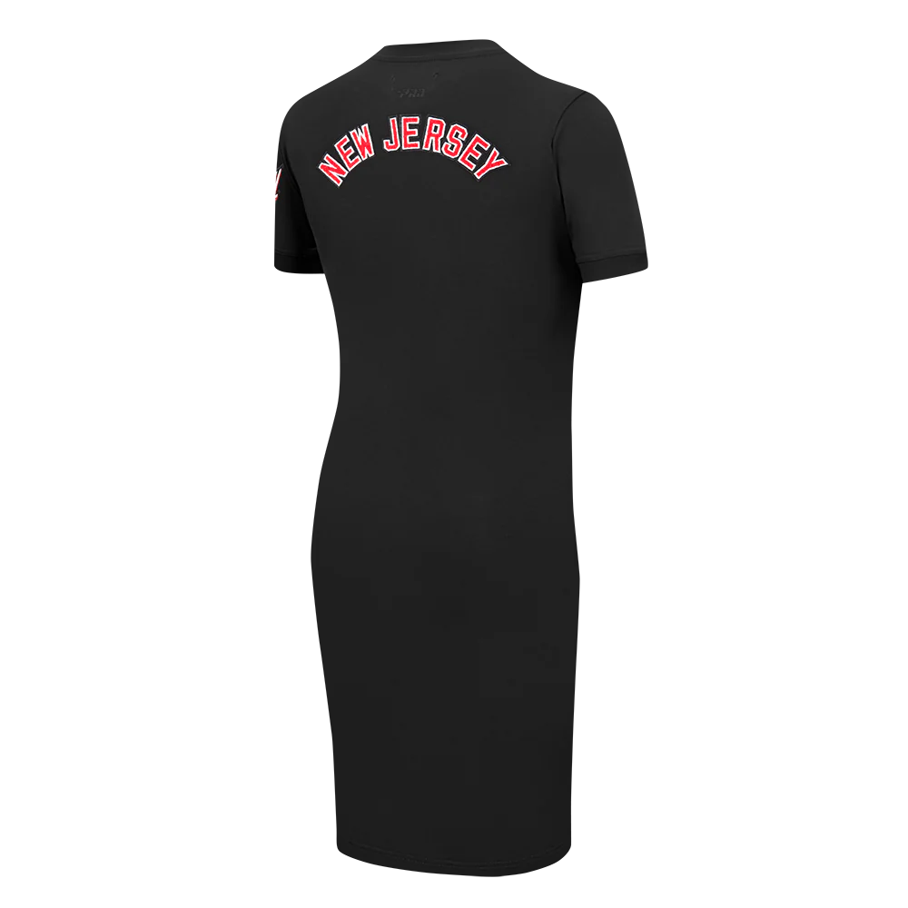 NHL NEW JERSEY DEVILS CLASSIC WOMEN'S BODYCON DRESS (BLACK) - Image 4