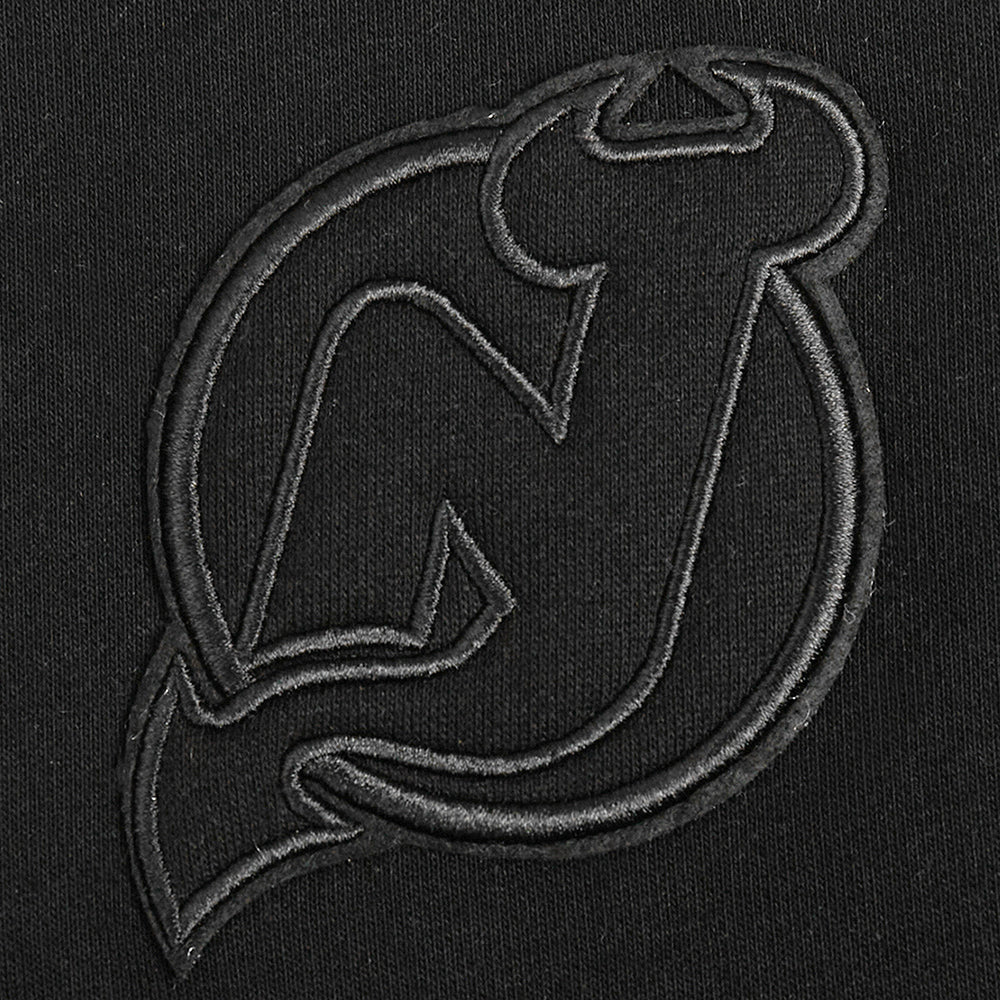 NHL NEW JERSEY DEVILS NEUTRAL WOMEN'S CREWNECK (BLACK) - Image 8