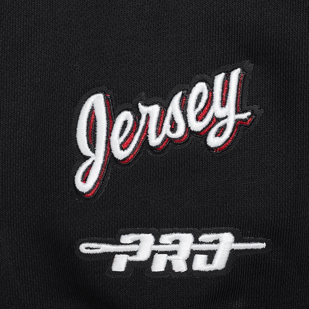 NHL NEWOMEN'S JERSEY DEVILS WINGSPAN WOMEN'S FLC CREWNECK (BLACK) - Image 7