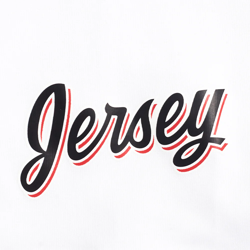 NHL NEW JERSEY DEVILS CLASSIC WOMEN'S COTTON BIKE SHORT (WHITE) - Image 5