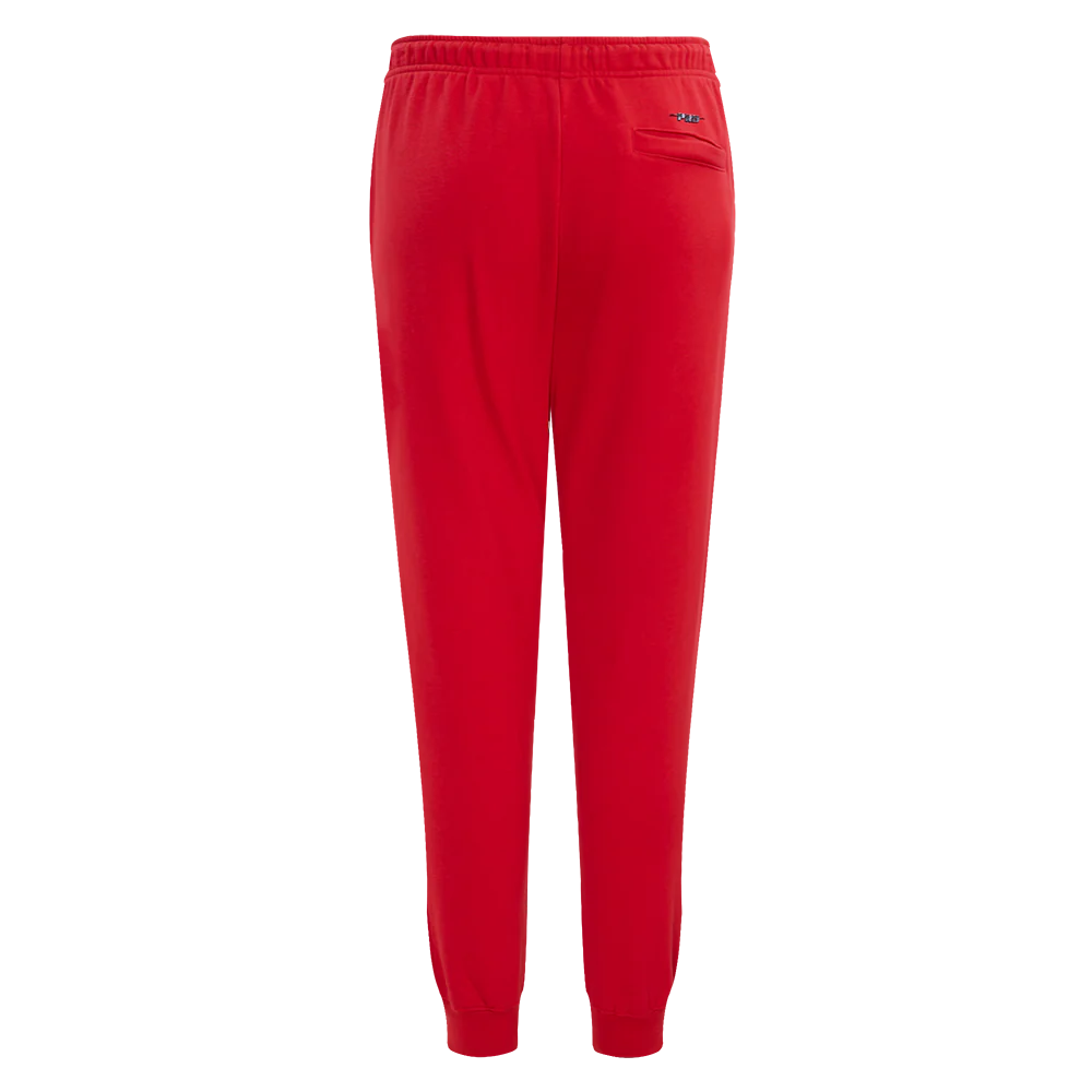 NHL NEW JERSEY DEVILS CLASSIC WOMEN'S FLEECE SWEATPANT (RED) - Image 4