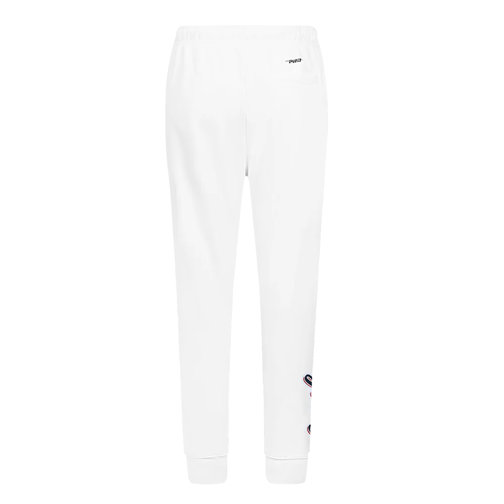 NHL NEW JERSEY DEVILS CLASSIC WOMEN'S FLEECE SWEATPANT (WHITE) - Image 4