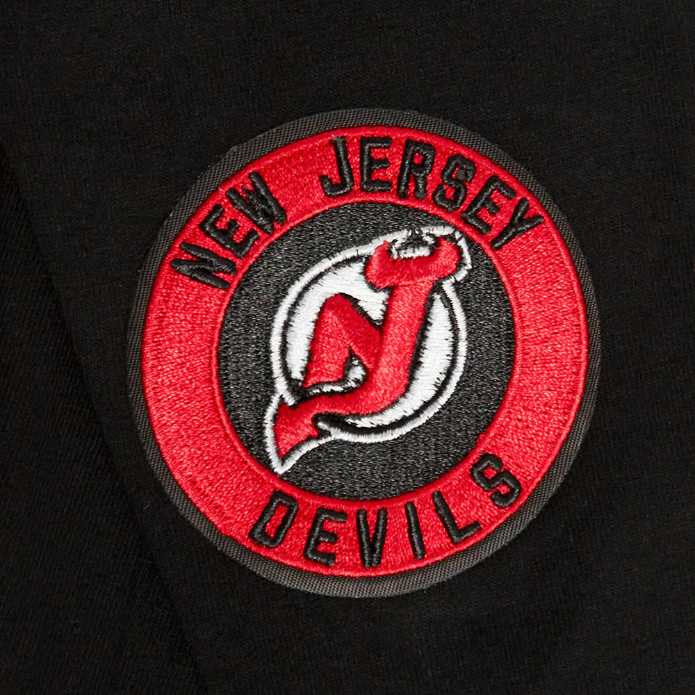 NHL NEW JERSEY DEVILS CLASSIC WOMEN'S JERSEY LEGGING (BLACK) - Image 7