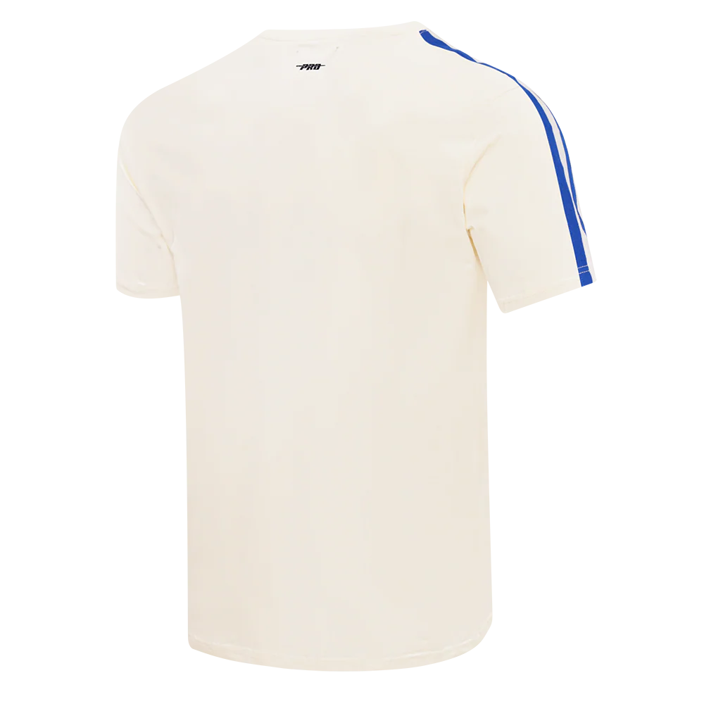 NHL NEW YORK ISLANDERS RETRO CLASSIC MEN'S STRIPED TEE (EGGSHELL/ROYAL BLUE) - Image 4