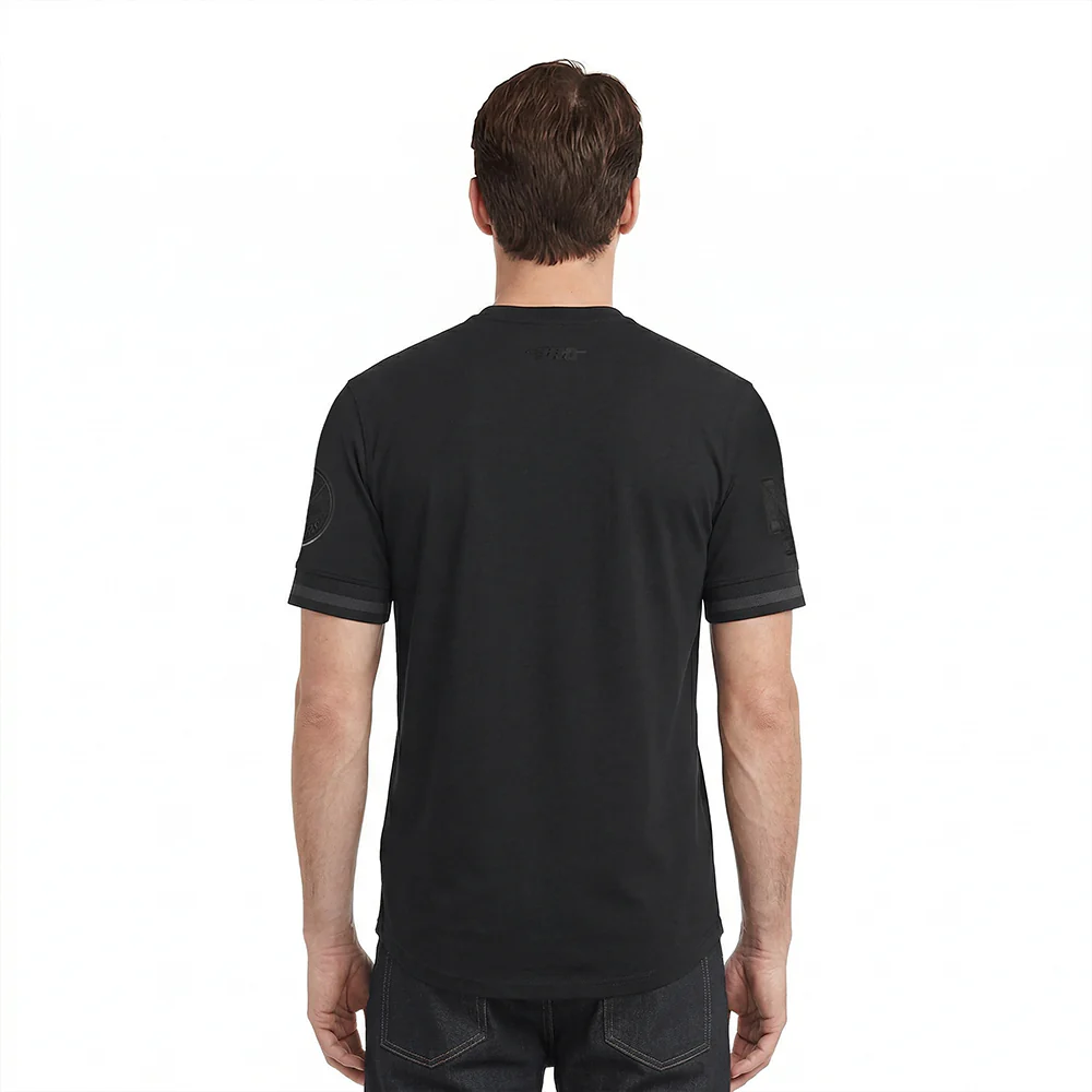 NHL NEW YORK ISLANDERS TRIPLE BLACK MEN'S DK TEE (TRIPLE BLACK) - Image 2