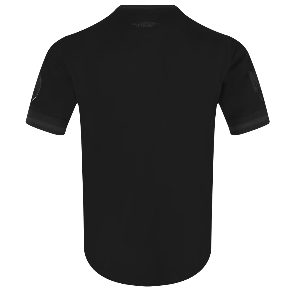 NHL NEW YORK ISLANDERS TRIPLE BLACK MEN'S DK TEE (TRIPLE BLACK) - Image 5