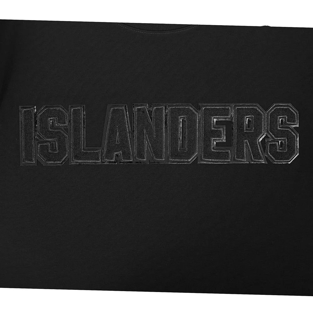 NHL NEW YORK ISLANDERS TRIPLE BLACK MEN'S DK TEE (TRIPLE BLACK) - Image 8