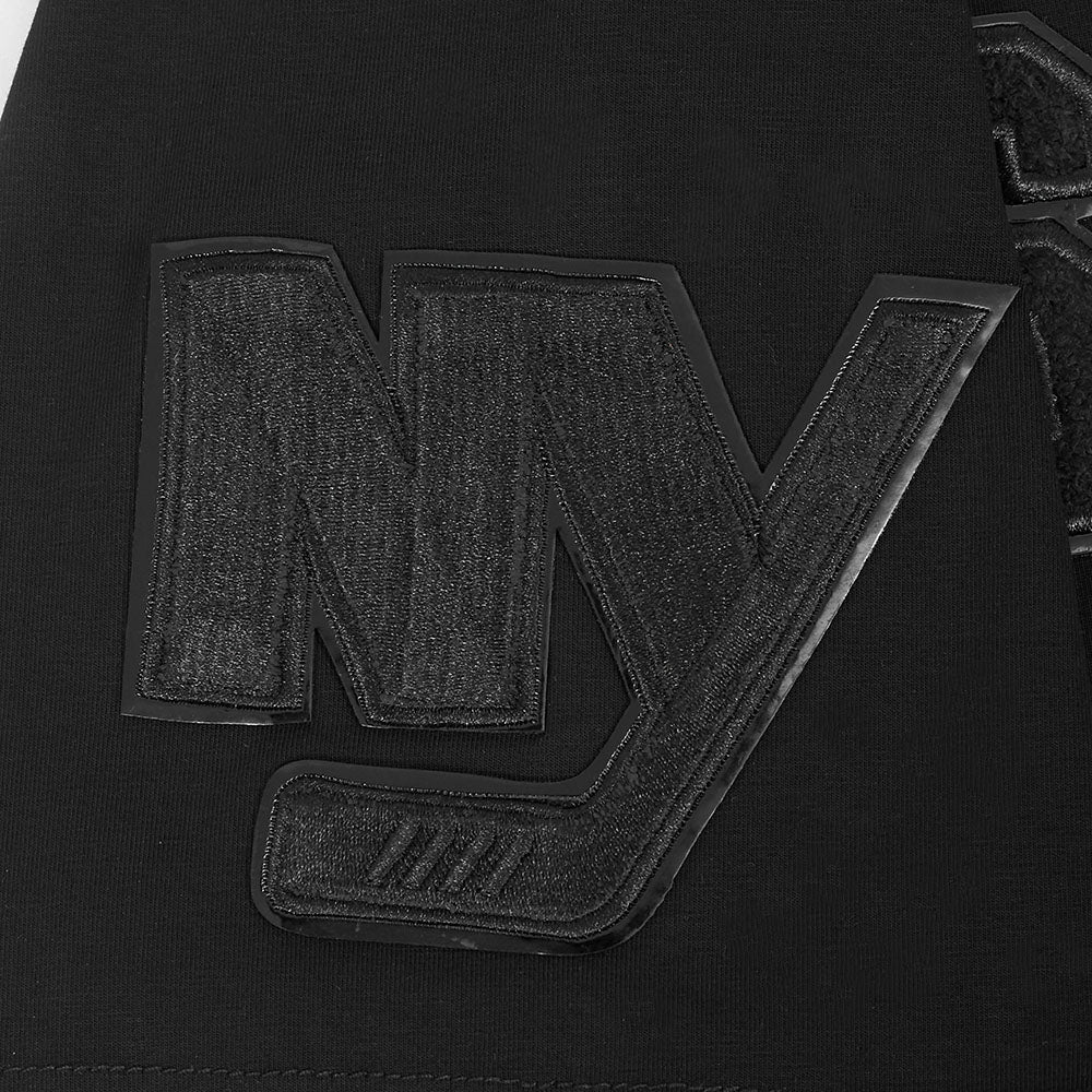 NHL NEW YORK ISLANDERS TRIPLE BLACK MEN'S DK TEE (TRIPLE BLACK) - Image 9