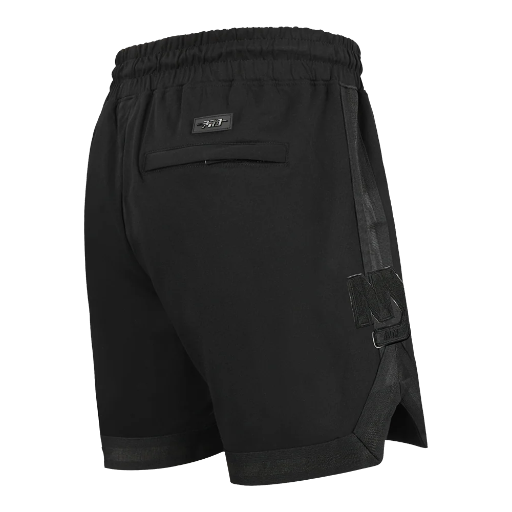 NHL NEW YORK ISLANDERS TRIPLE BLACK MEN'S DK SHORT (TRIPLE BLACK) - Image 6