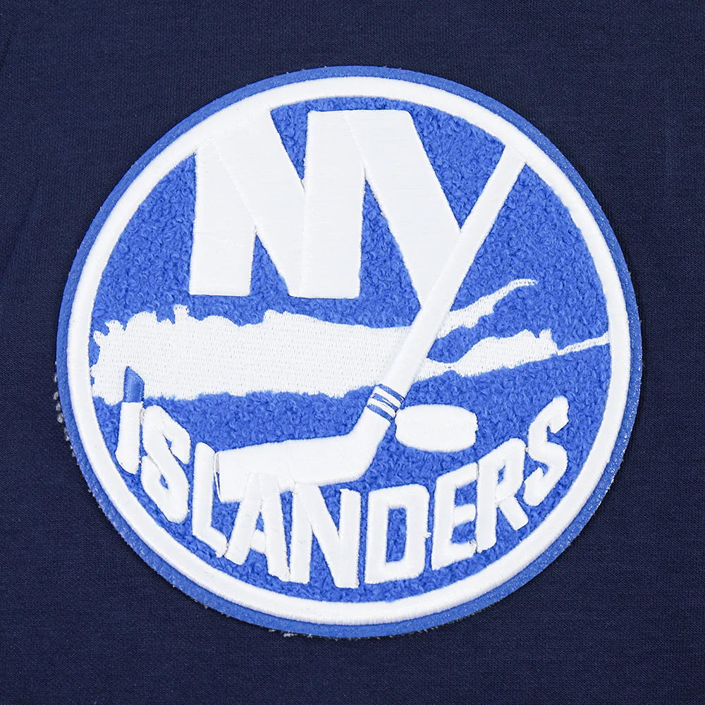 NHL NEW YORK ISLANDERS TC TONAL OUTLINE MEN'S DK FZ PO HOODIE (MIDNIGHT NAVY) - Image 5
