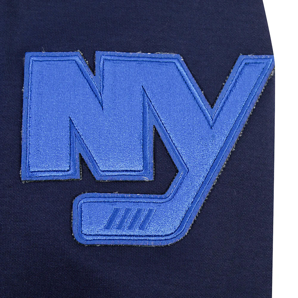 NHL NEW YORK ISLANDERS TC TONAL OUTLINE MEN'S DK FZ PO HOODIE (MIDNIGHT NAVY) - Image 7