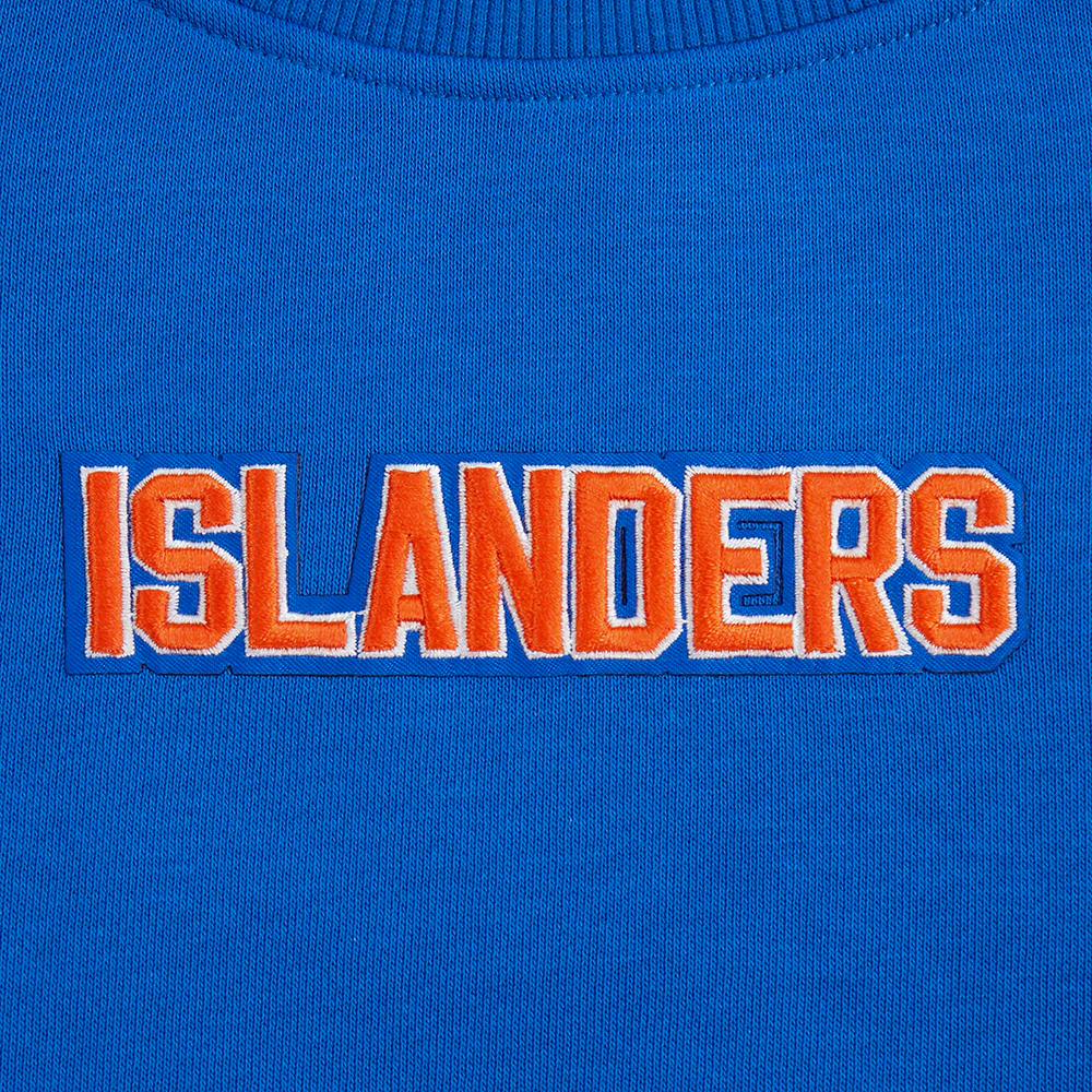 NHL NEW YORK ISLANDERS WINGSPAN WOMEN'S FLC CREWNECK (ROYAL BLUE) - Image 12
