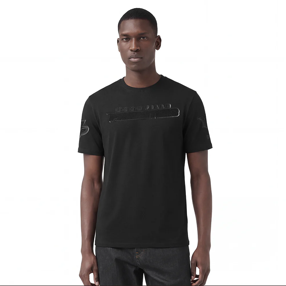 NHL NASHVILLE PREDATORS TRIPLE BLACK MEN'S SJ TEE (TRIPLE BLACK)