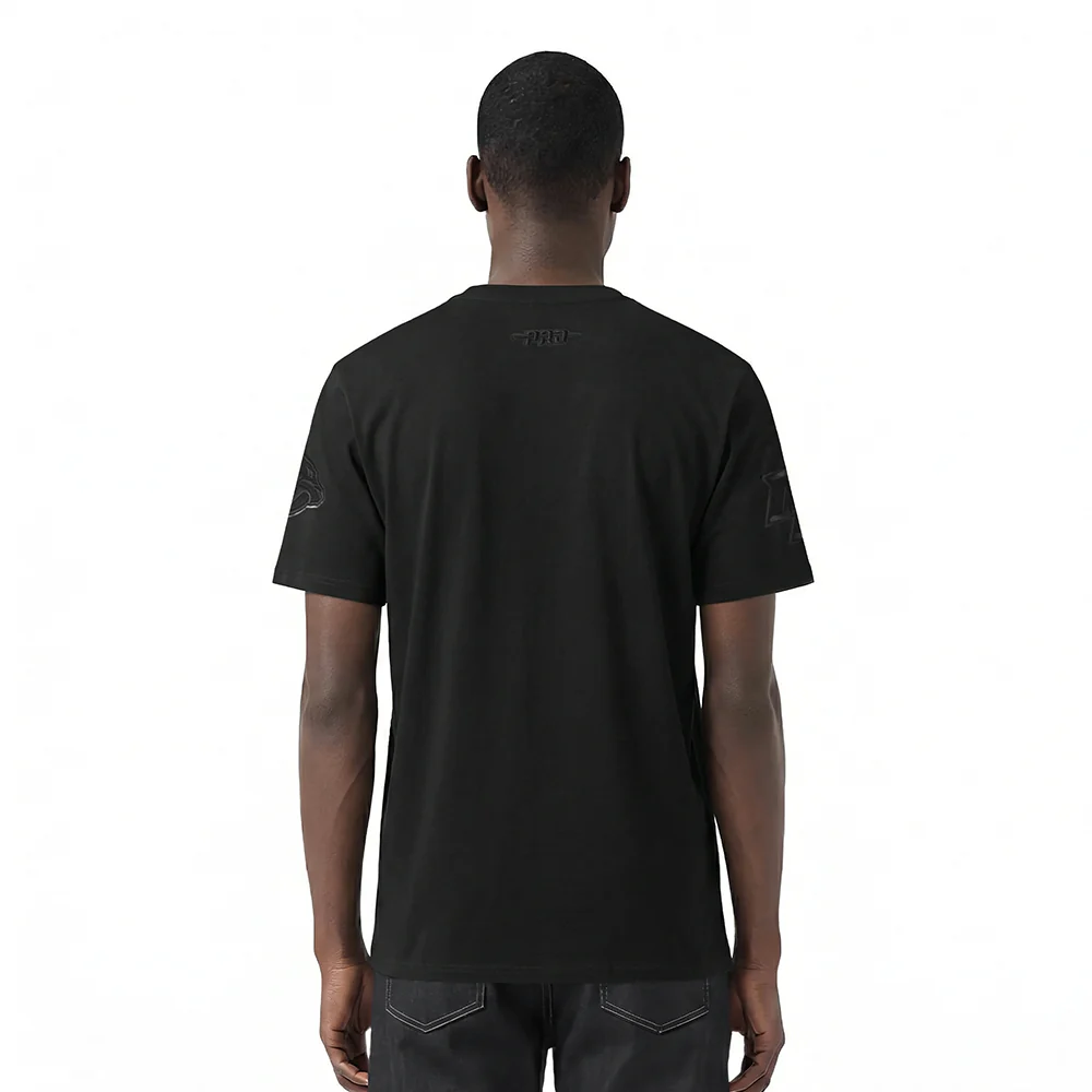 NHL NASHVILLE PREDATORS TRIPLE BLACK MEN'S SJ TEE (TRIPLE BLACK) - Image 2