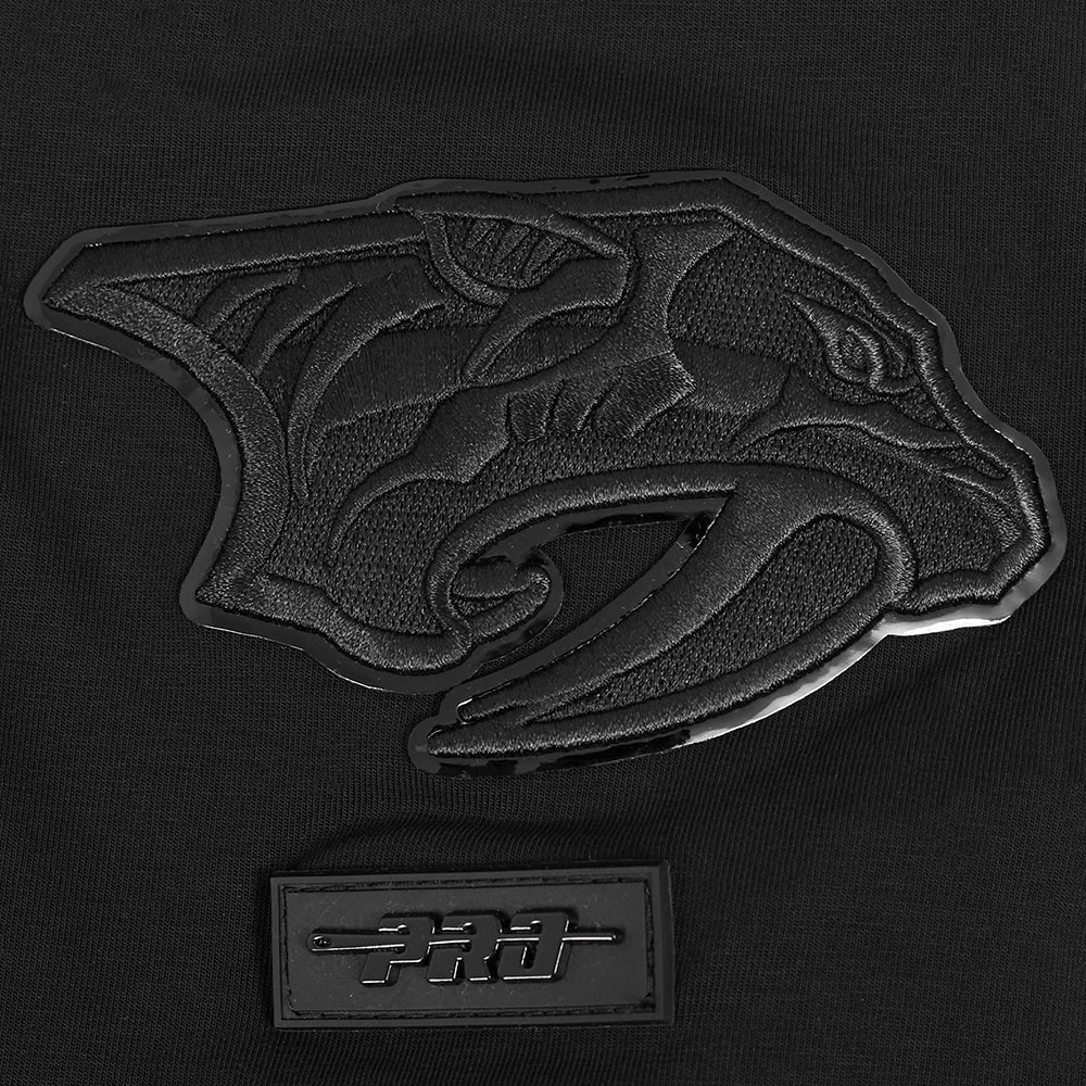 NHL NASHVILLE PREDATORS TRIPLE BLACK MEN'S SJ TEE (TRIPLE BLACK) - Image 8
