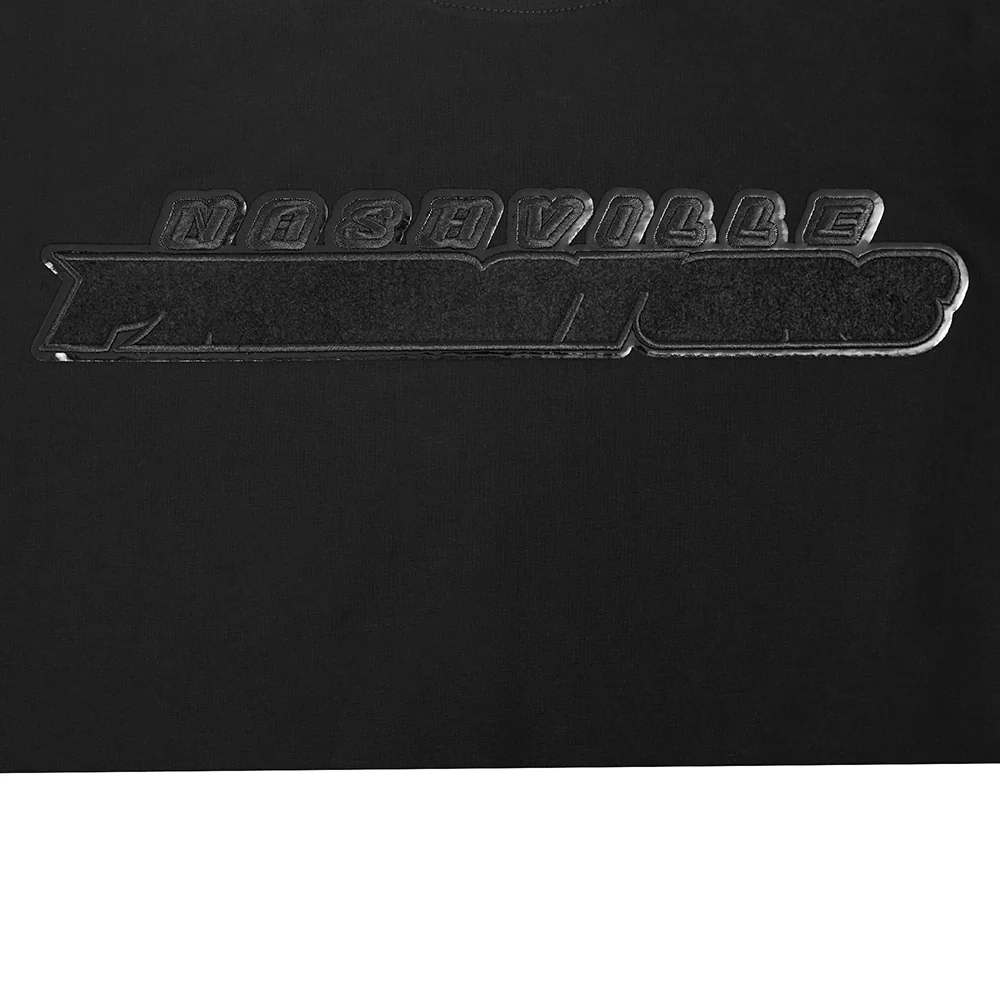 NHL NASHVILLE PREDATORS TRIPLE BLACK MEN'S SJ TEE (TRIPLE BLACK) - Image 9