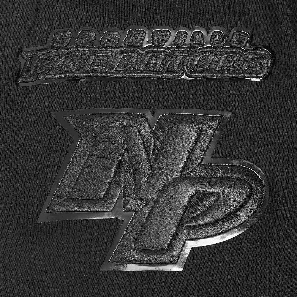 NHL NASHVILLE PREDATORS TRIPLE BLACK MEN'S DK FZ PO HOODIE (TRIPLE BLACK) - Image 8