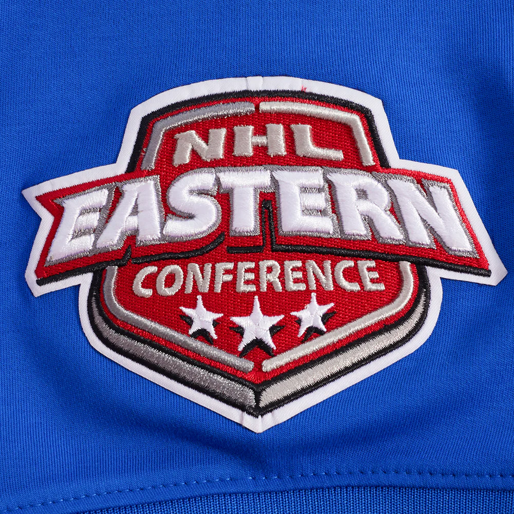 NHL NEW YORK RANGERS CLASSIC CHENILLE MEN'S DOUBLE KNIT TEE (ROYAL BLUE) - Image 5