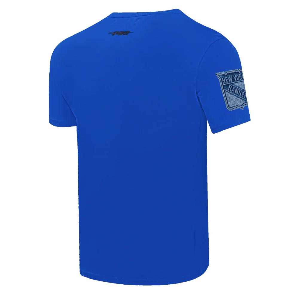 NHL NEW YORK RANGERS VARSITY BLUES MEN'S TEE (ROYAL BLUE) - Image 4