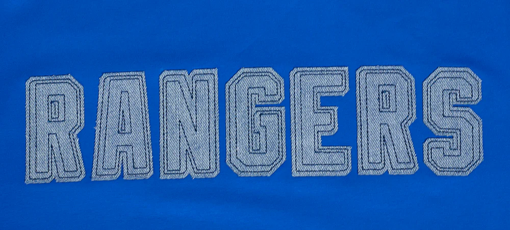 NHL NEW YORK RANGERS VARSITY BLUES MEN'S TEE (ROYAL BLUE) - Image 5