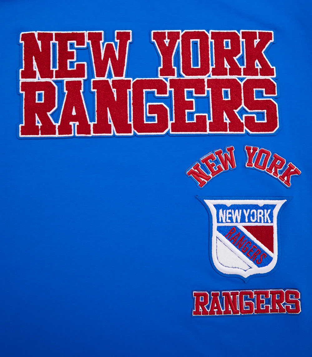 NHL NEW YORK RANGERS RETRO CLASSIC MEN'S STRIPED TEE (ROYAL BLUE/RED) - Image 5