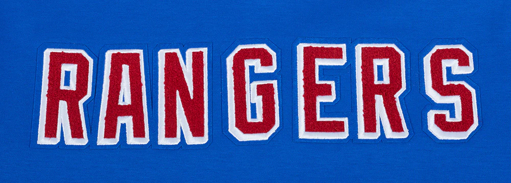 NHL NEW YORK RANGERS CLASSIC MEN'S WARM UP JACKET (ROYAL BLUE) - Image 10