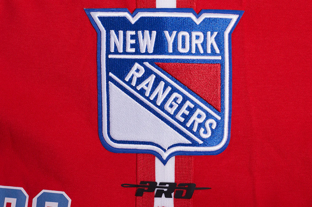 NHL NEW YORK RANGERS CLASSIC CHENILLE MEN'S SHORT (RED) - Image 8