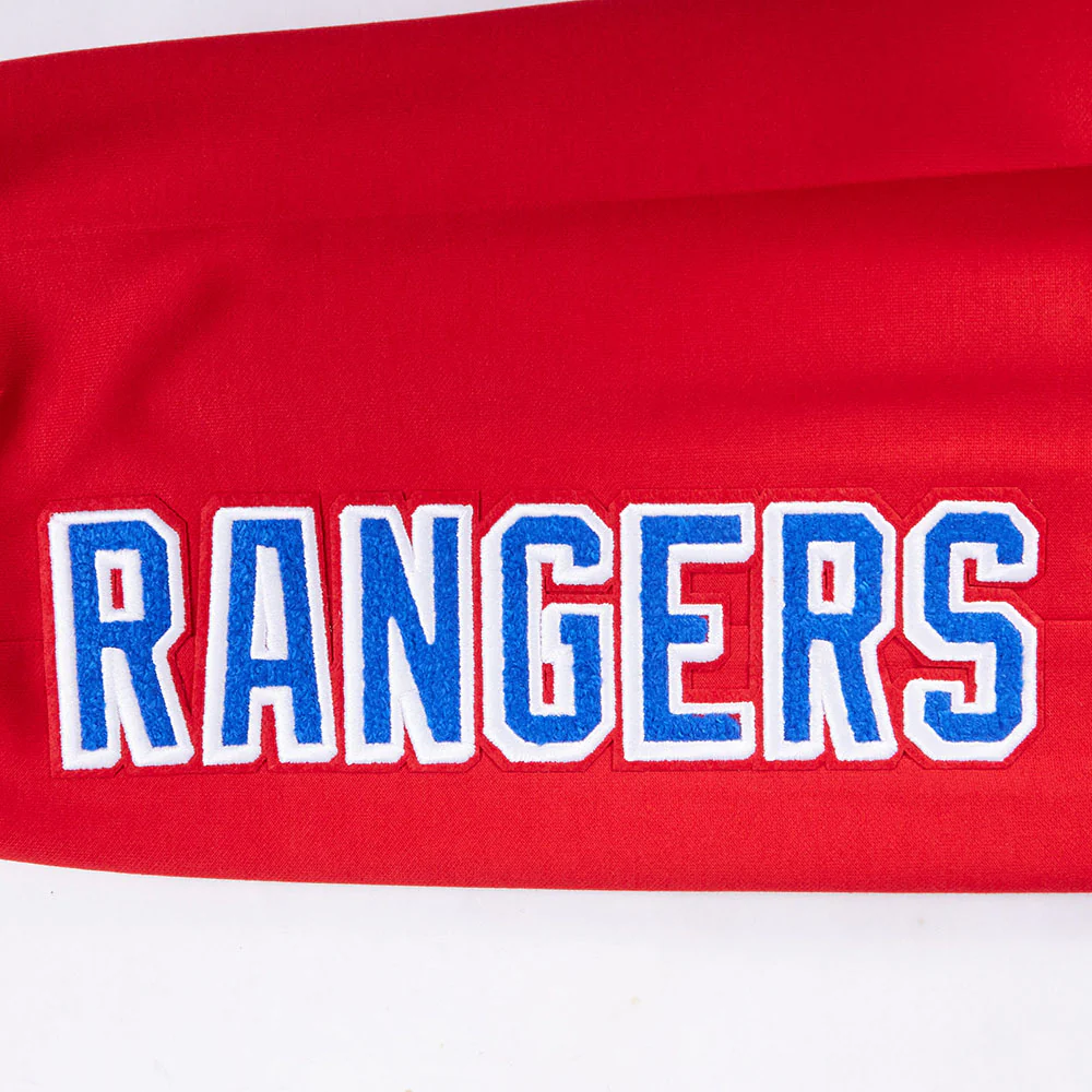 NHL NEW YORK RANGERS CLASSIC CHENILLE MEN'S JOGGER (RED) - Image 5