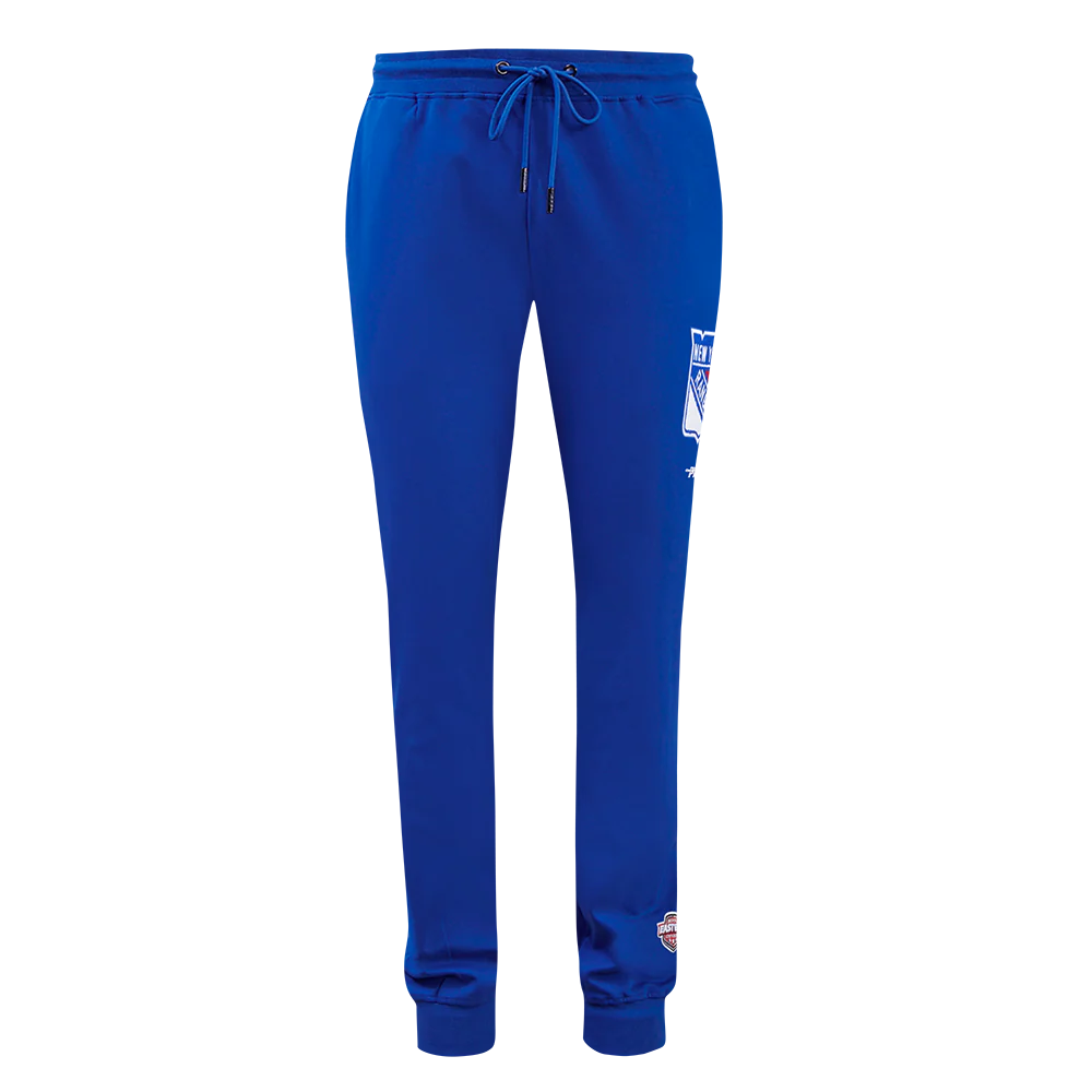 NHL NEW YORK RANGERS CLASSIC CHENILLE MEN'S JOGGER (ROYAL BLUE) - Image 2