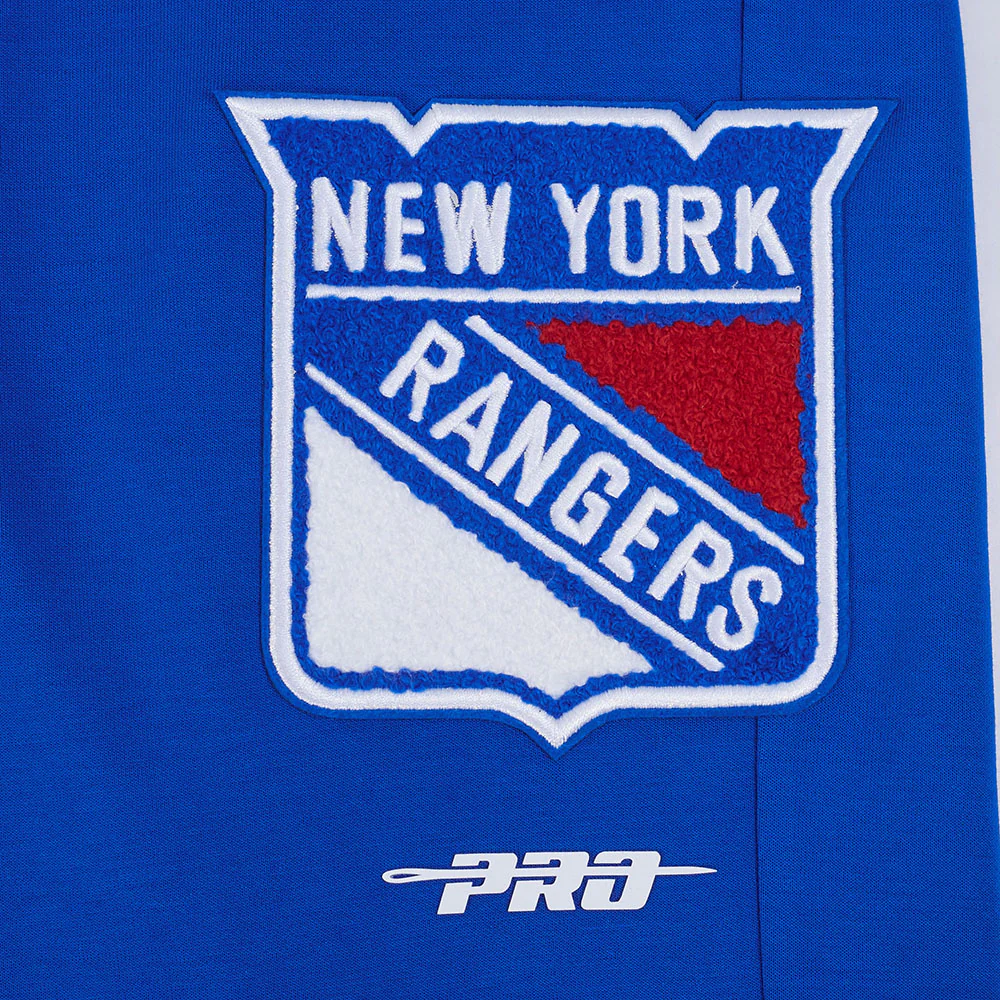 NHL NEW YORK RANGERS CLASSIC CHENILLE MEN'S JOGGER (ROYAL BLUE) - Image 5