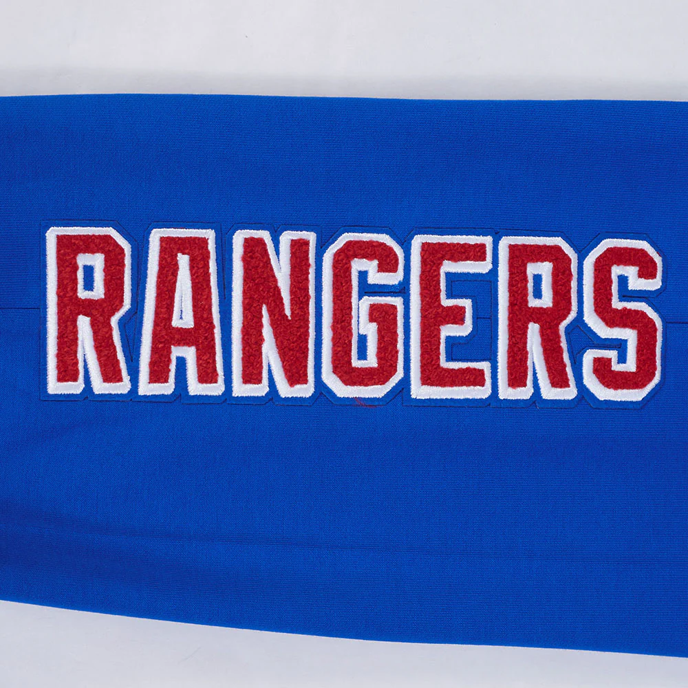 NHL NEW YORK RANGERS CLASSIC CHENILLE MEN'S JOGGER (ROYAL BLUE) - Image 7