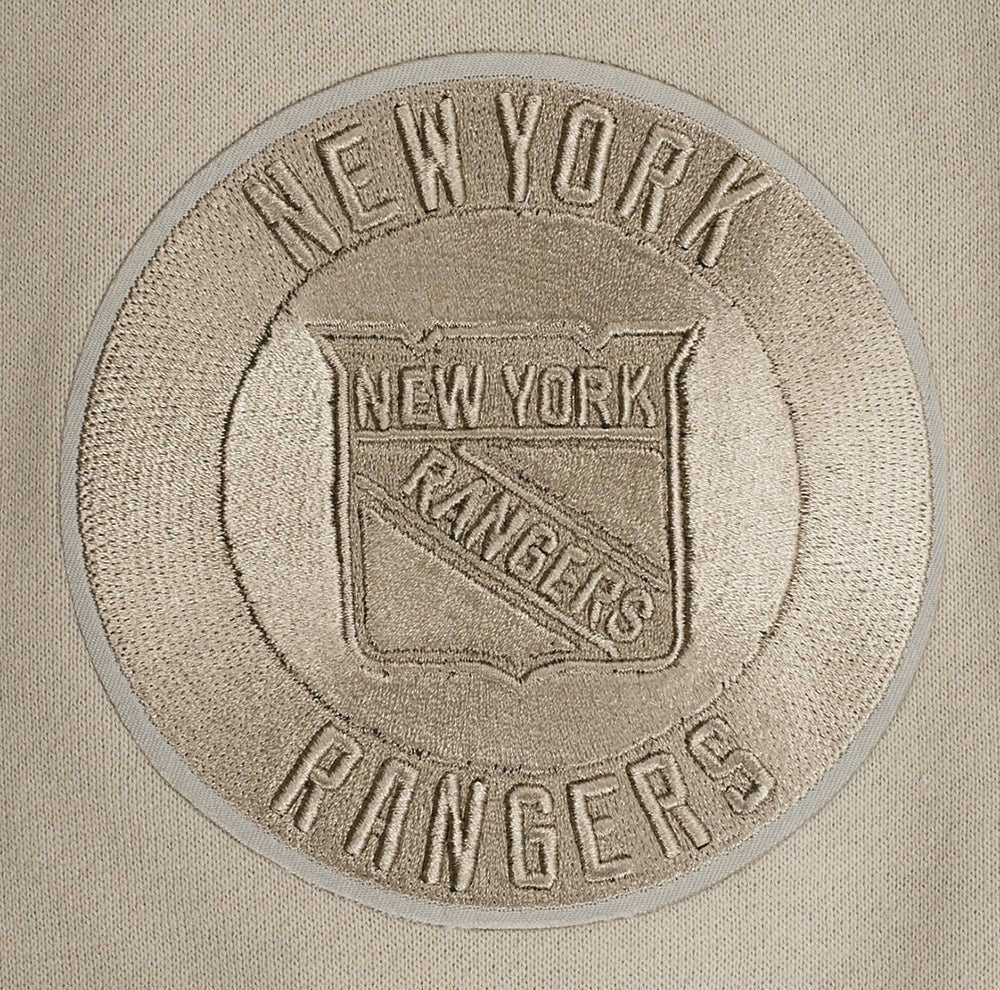 NHL NEW YORK RANGERS NEUTRAL FLEECE SWEATPANT (TAUPE) - Image 6