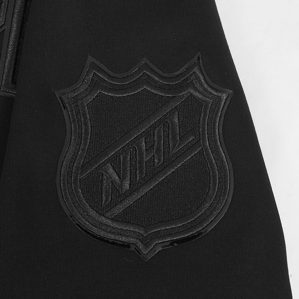 NHL NEW YORK RANGERS CLASSIC TRIPLE BLACK MEN'S MEN'S DK PO HOODIE (TRIPLE BLACK) - Image 10