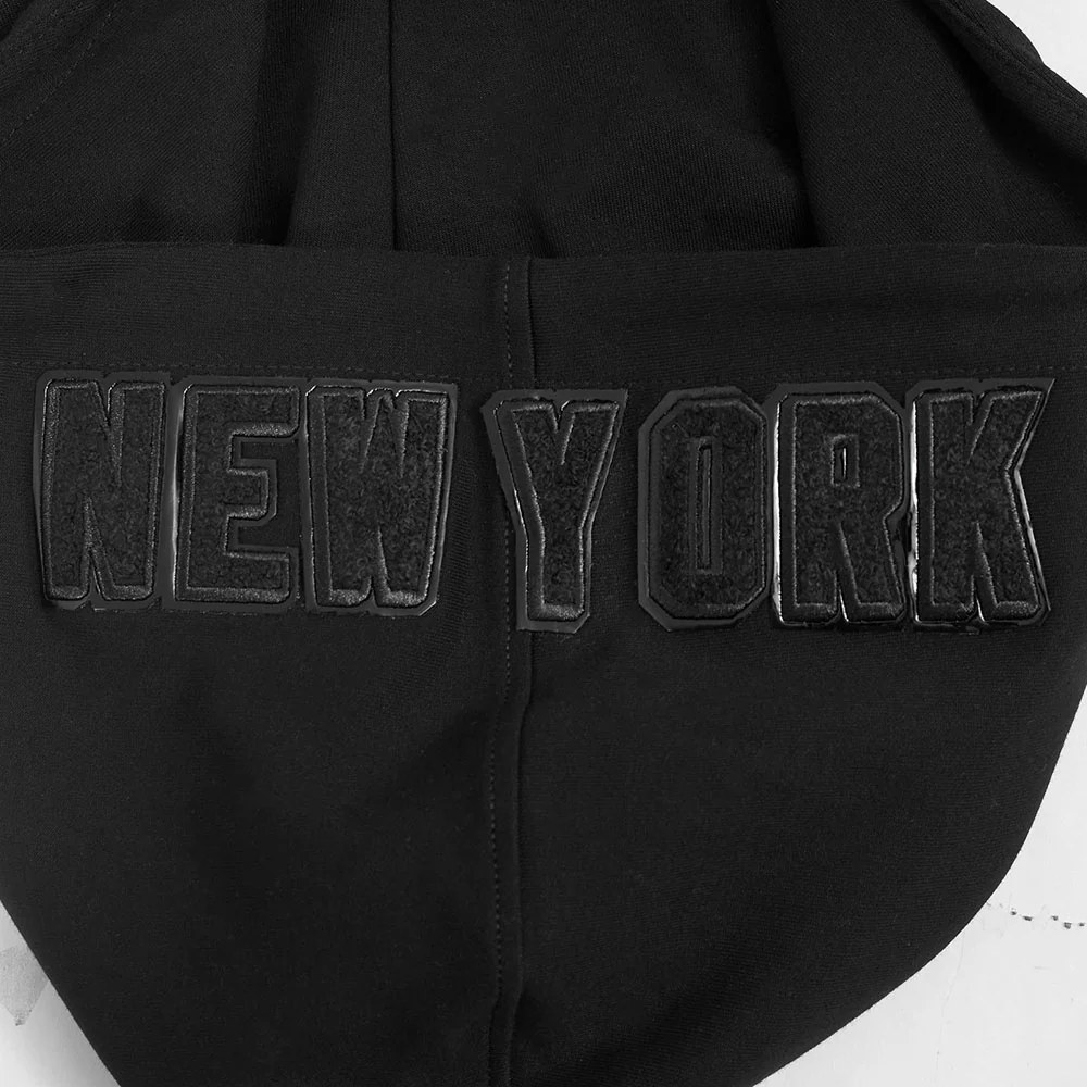 NHL NEW YORK RANGERS CLASSIC TRIPLE BLACK MEN'S MEN'S DK FZ PO HOODIE (TRIPLE BLACK) - Image 10