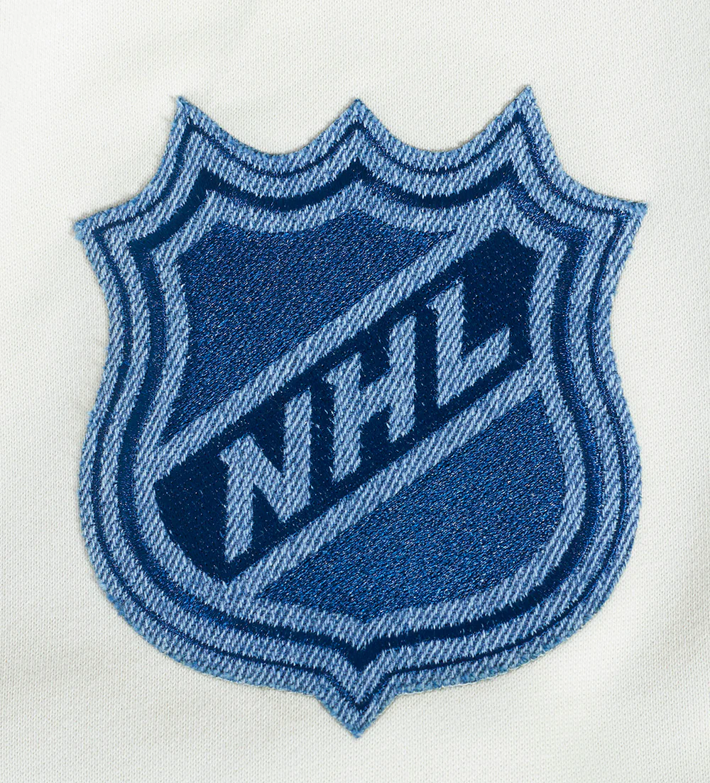 NHL NEW YORK RANGERS VARSITY BLUES MEN'S PULLOVER HOODIE (LINEN) - Image 6