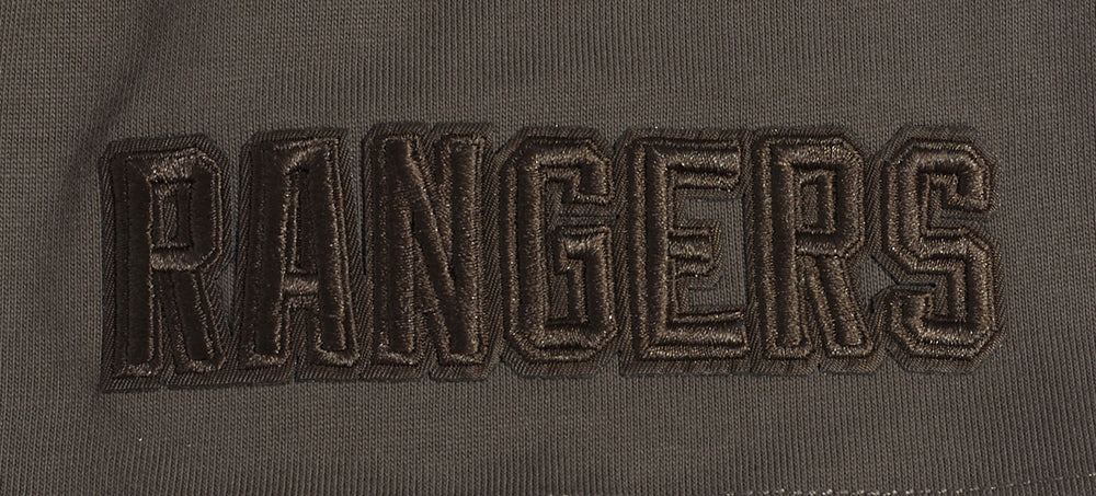 NHL NEW YORK RANGERS NEUTRAL MEN'S DROP SHOULDER PULLOVER HOODIE (DARK TAUPE) - Image 8