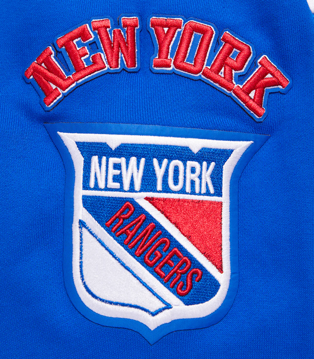 NHL NEW YORK RANGERS RETRO CLASSIC MEN'S PULLOVER HOODIE (ROYAL BLUE/RED) - Image 6