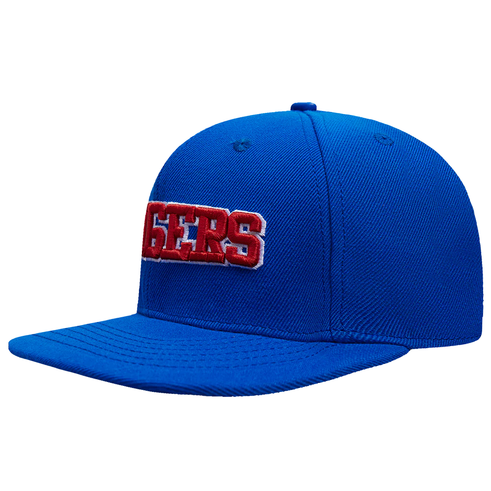 NHL NEW YORK RANGERS RETRO CLASSIC UNISEX WORDMARK LOGO WOOL SNAPBACK (ROYAL BLUE) - Image 5