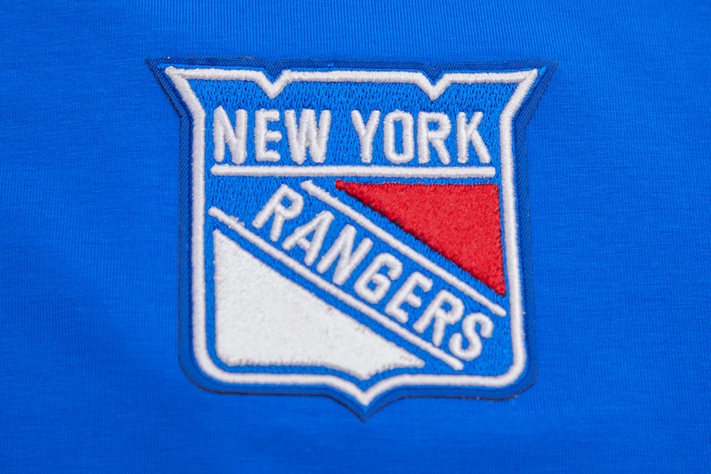 NHL NEW YORK RANGERS CLASSIC WOMEN'S SINGLE JERSEY BOXY TEE (ROYAL BLUE) - Image 5